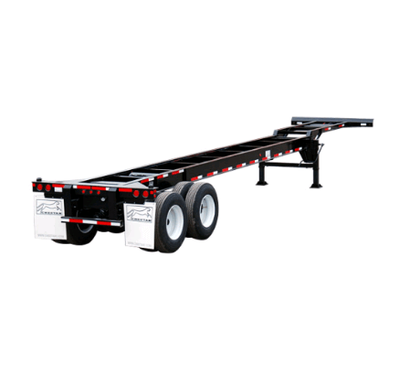 Shipping Container Chassis Trailer for Rent in Langley, BC & Calgary, AB