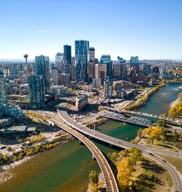 Calgary ab bridge image