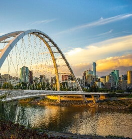 Edmonton ab bridge image